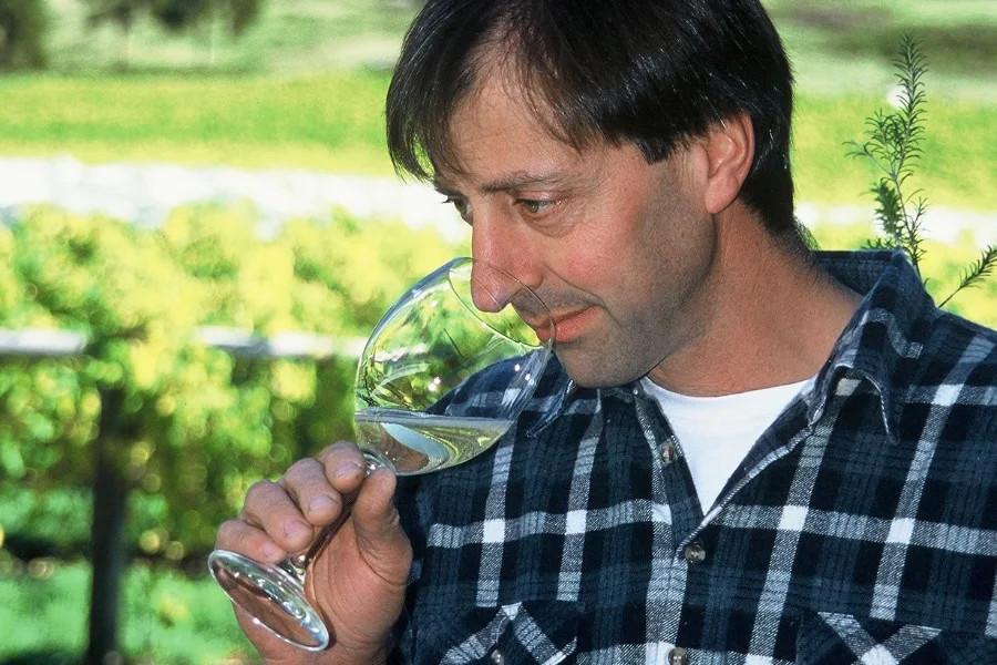 Winemaker Claudio Radenti.