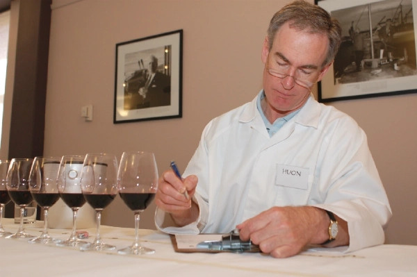 Wine show judge Huon Hooke.